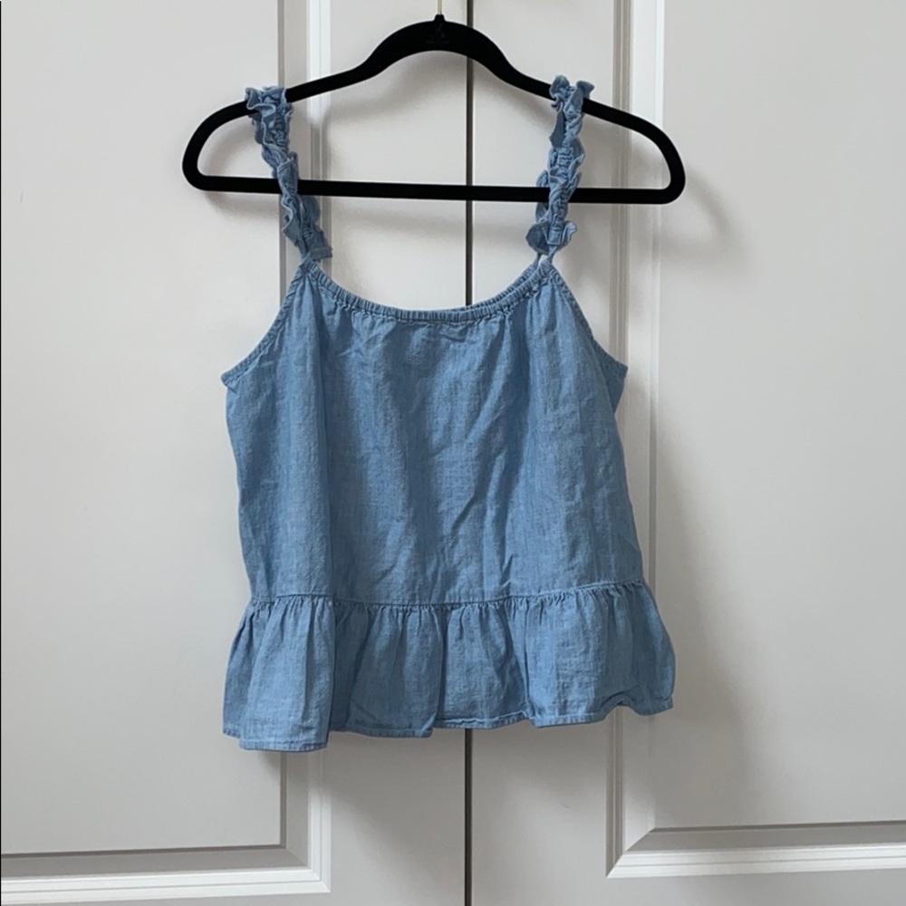 Madewell Chambray Camisole